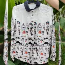 Pearl  white shirt