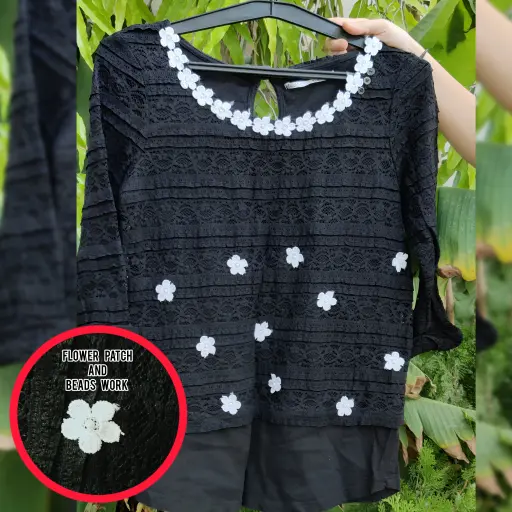 Beautiful Black top for Girls